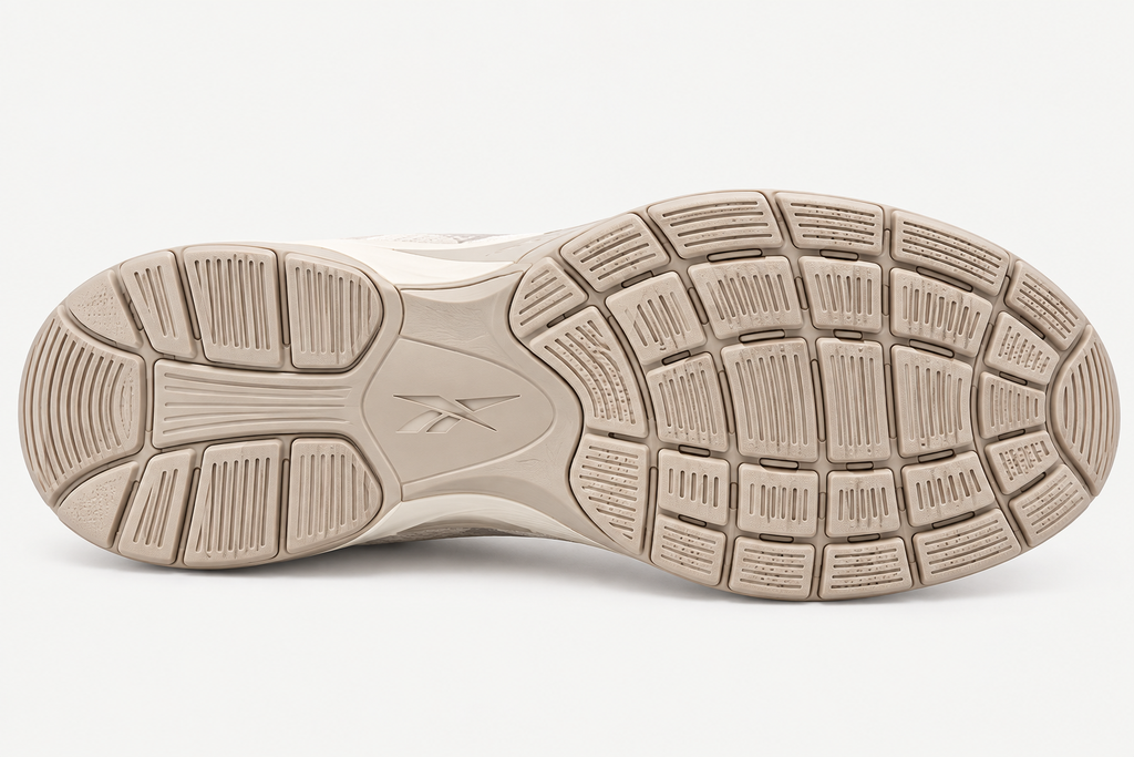 Cream Knit Training Shoe