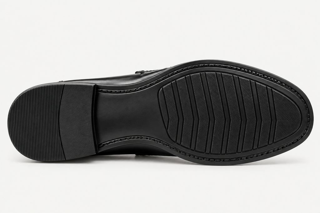 Black Tassel Loafer