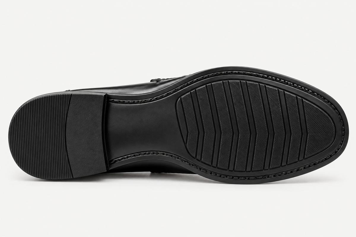 Black Tassel Loafer