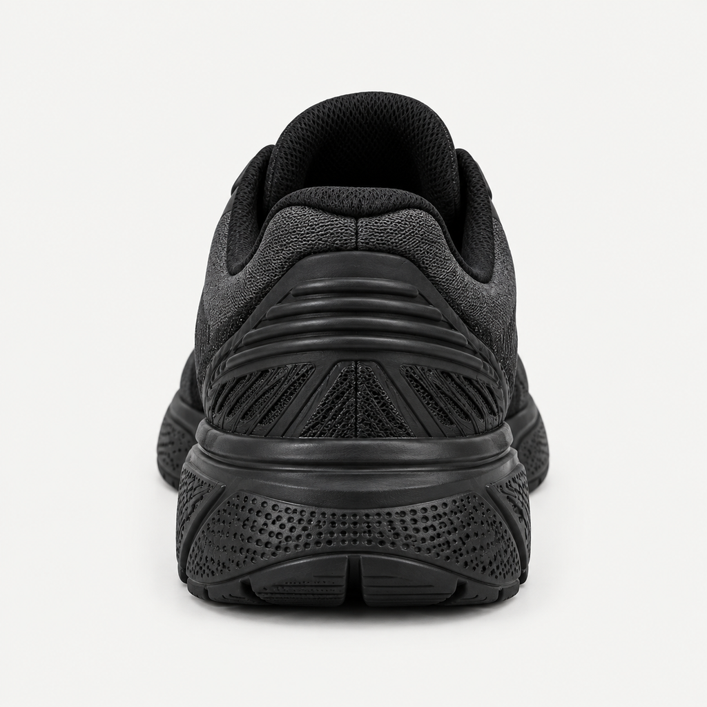 All-Black Performance Sneaker