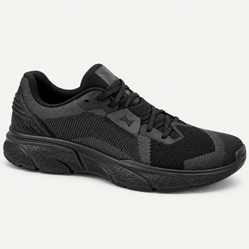 All-Black Performance Sneaker