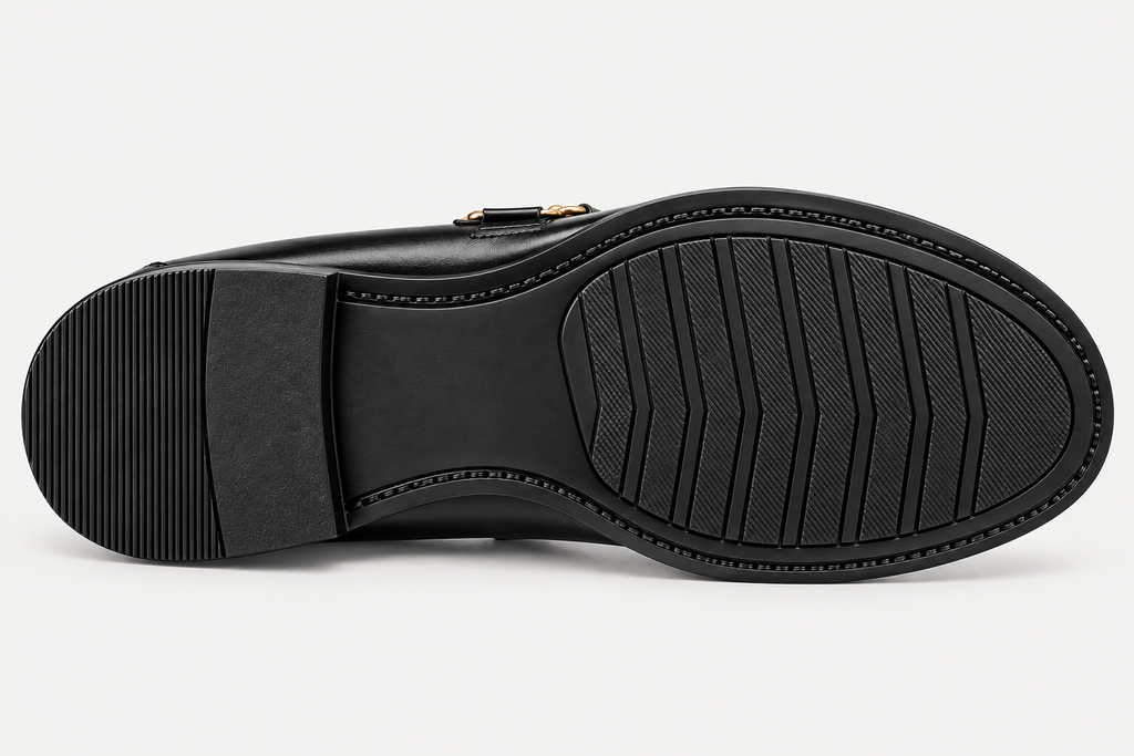 Black Horsebit Loafer
