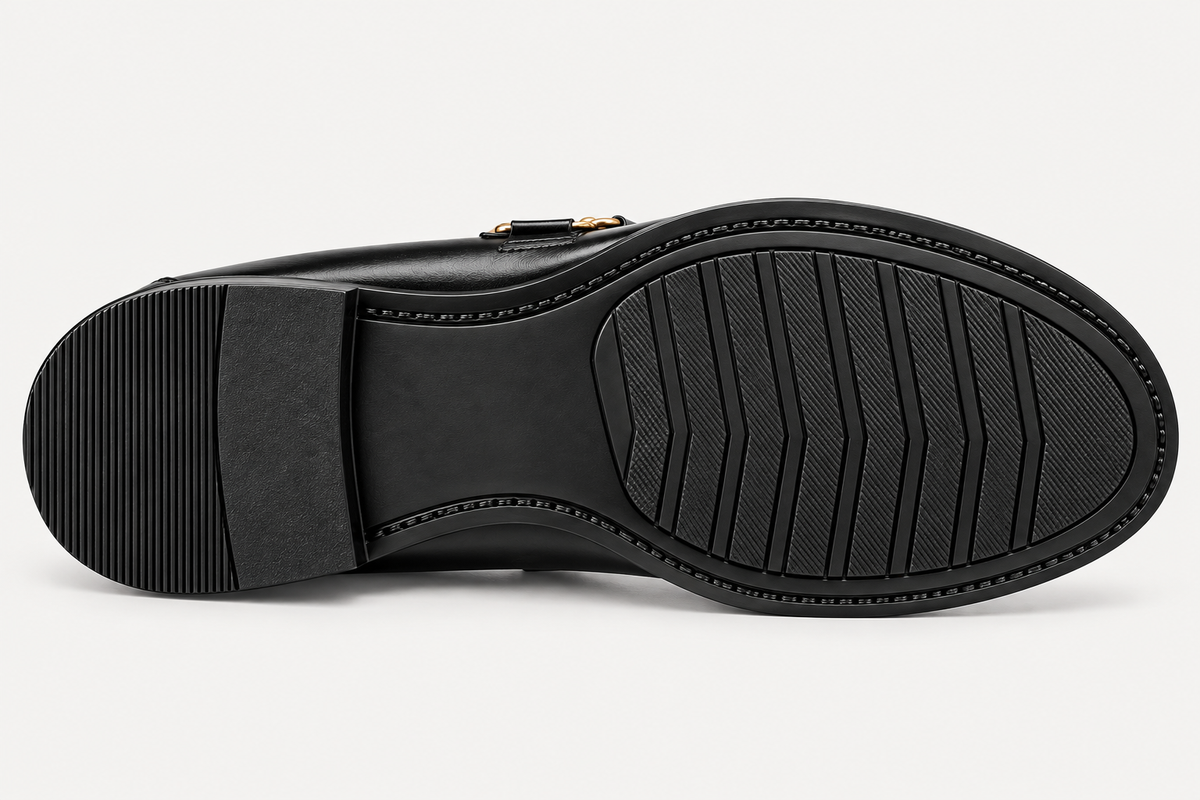 Black Horsebit Loafer