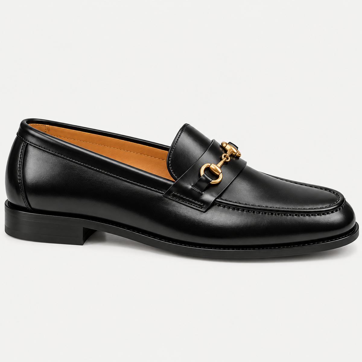 Black Horsebit Loafer