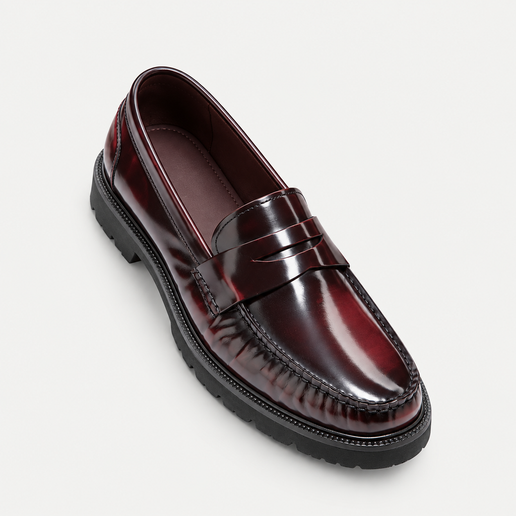 Oxblood Penny Loafer