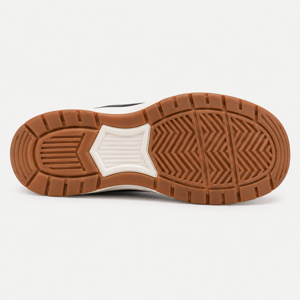 White and Gum Lifestyle Sneaker