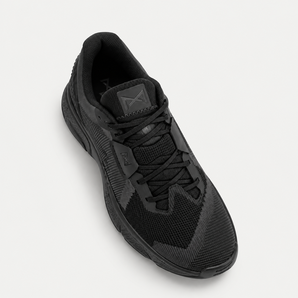 All-Black Performance Sneaker