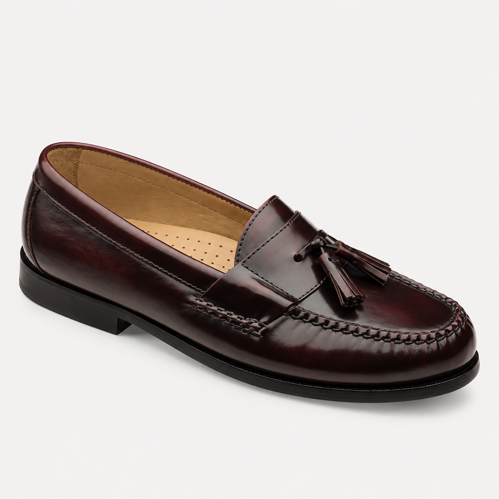 Burgundy Tassel Loafer