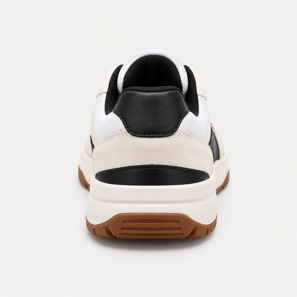 White and Gum Lifestyle Sneaker